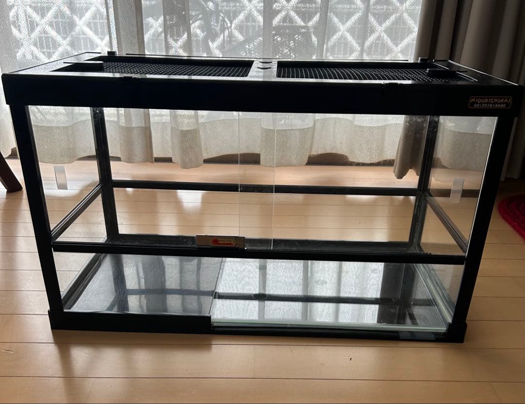 爬虫類・ハムスターケージ みどり商会ケースバイケース（ヒーター付）①