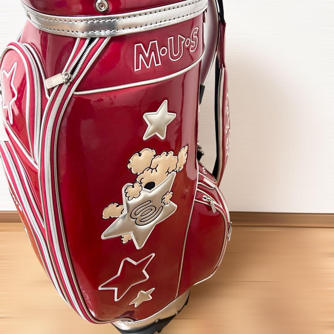 キャスター付き　希少　MU SPORTS　MU スポーツ キャディバッグ