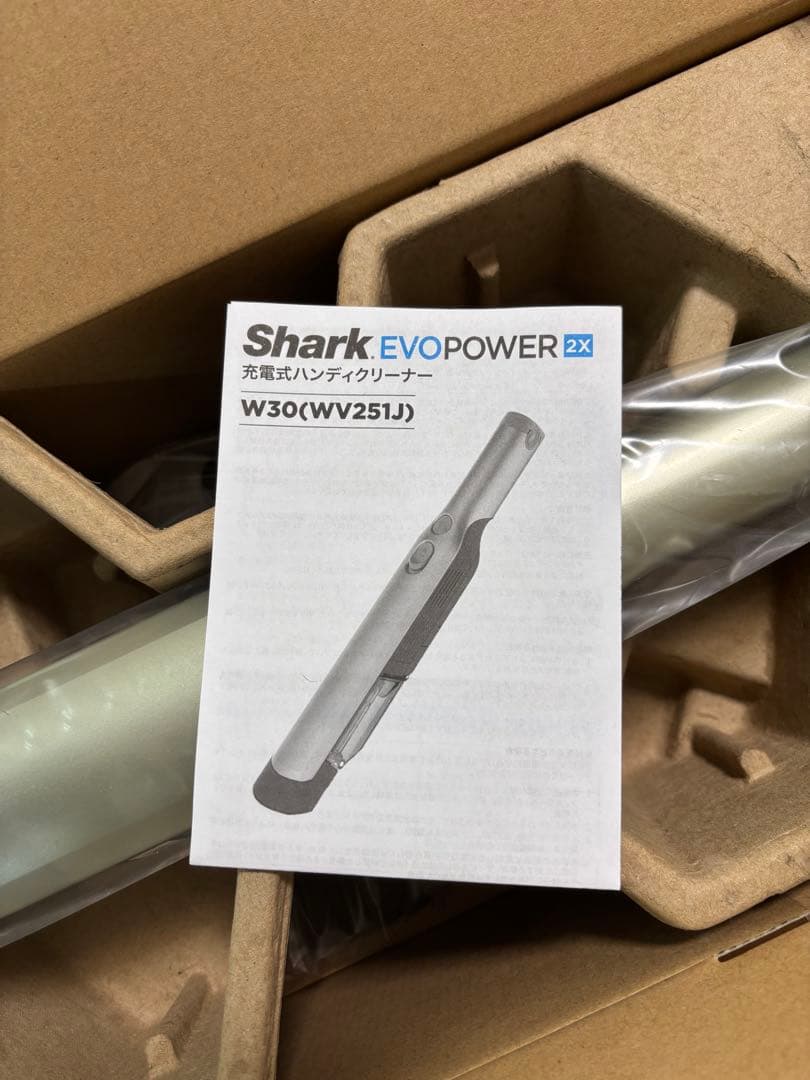 Shark EVO POWER 充電式ハンディクリーナー WV251JLS