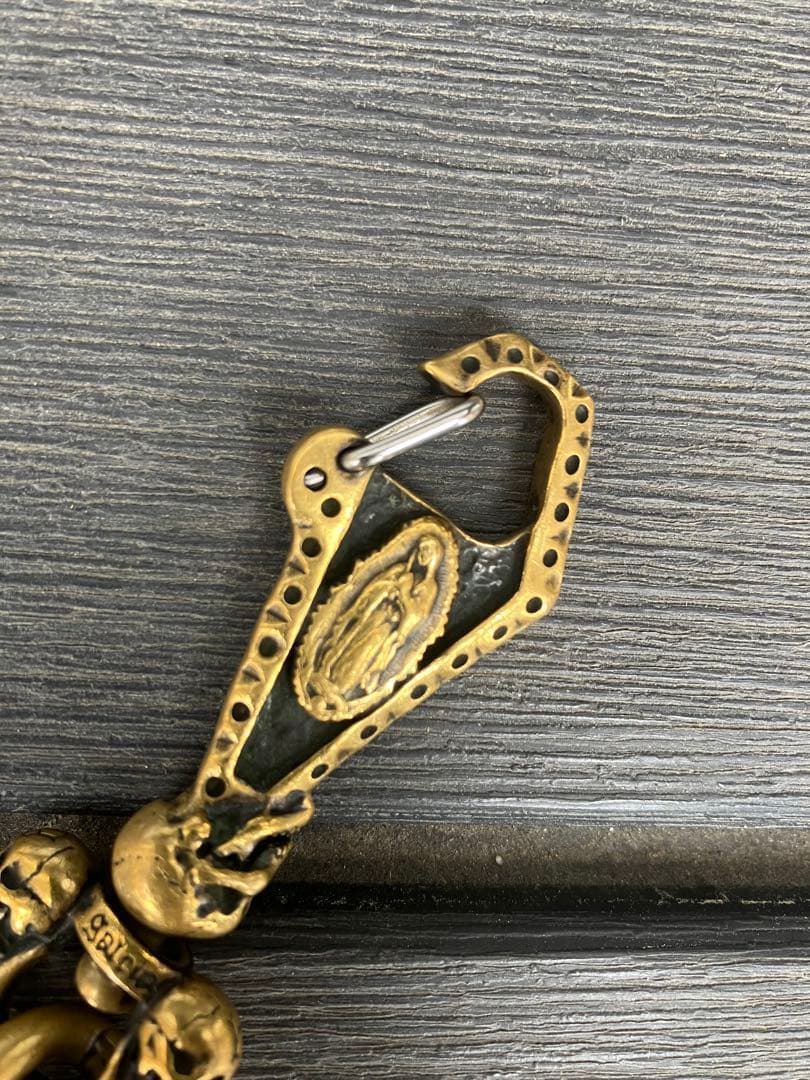 galcia ウォレットチェーン 真鍮製 BRASS 55cm