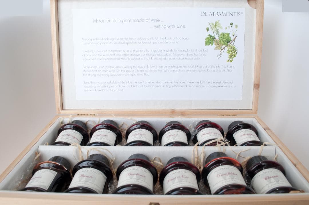 DE ATRAMENTIS ドクターヤンセン インクワインカルテ 12本SET