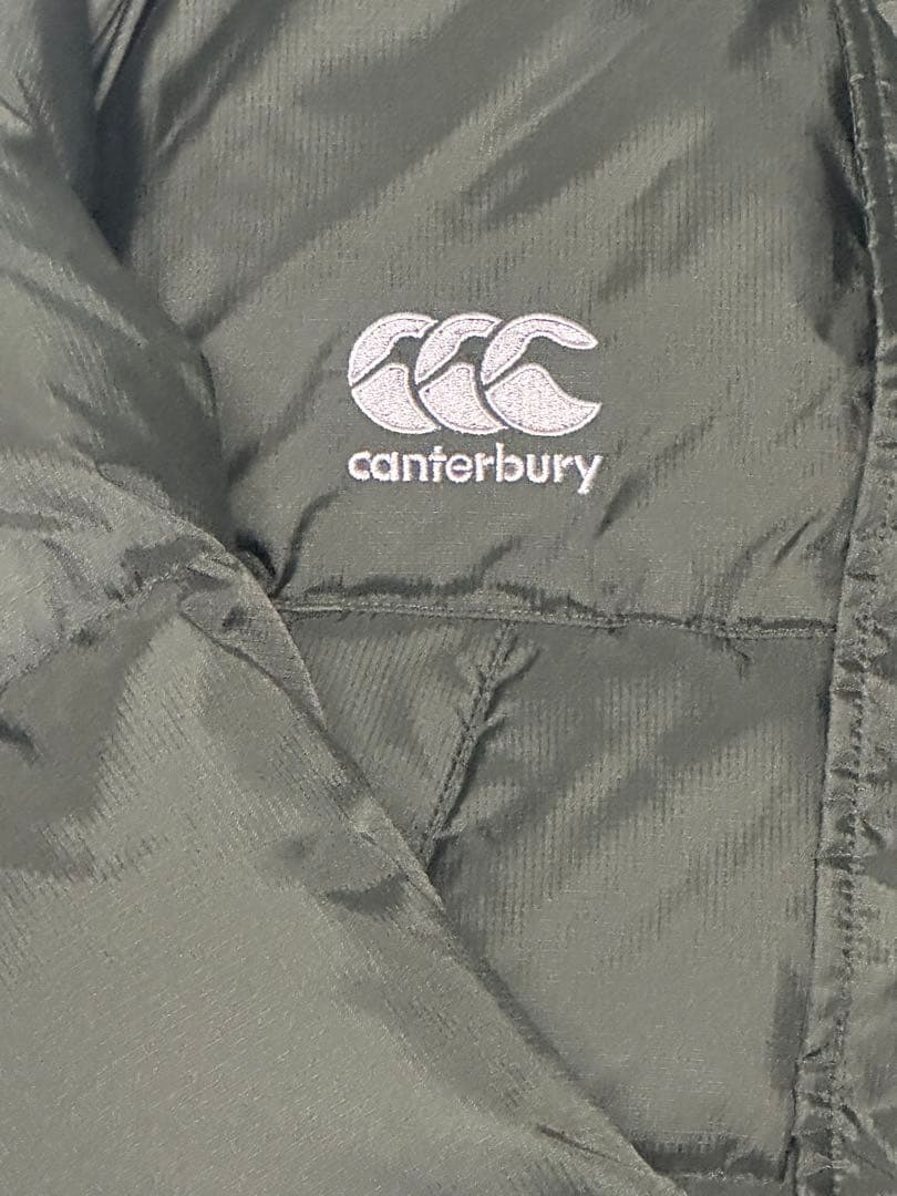 山*2様 Canterbury フード付きロングダウンジャケット ブラック