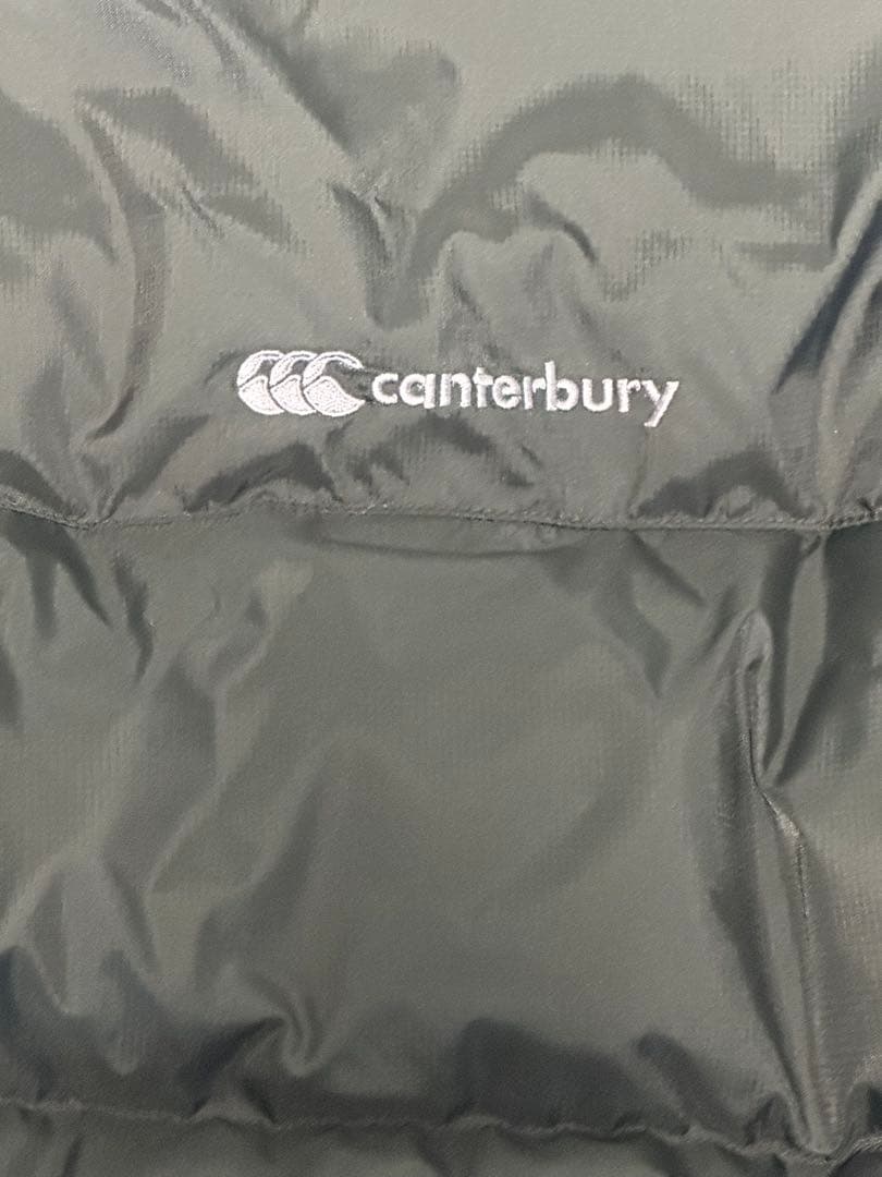 山*2様 Canterbury フード付きロングダウンジャケット ブラック