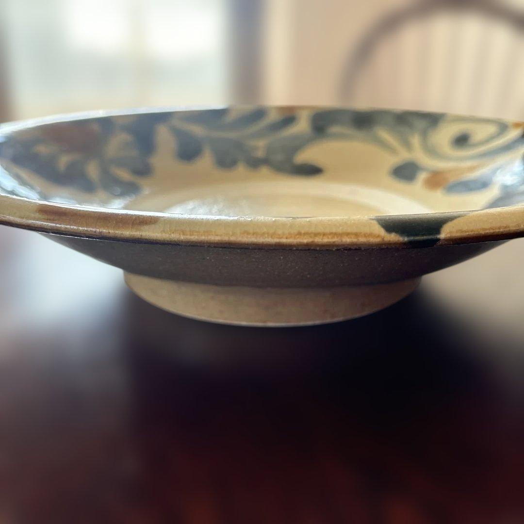 松田米司 尺皿 やちむん 北窯 民藝