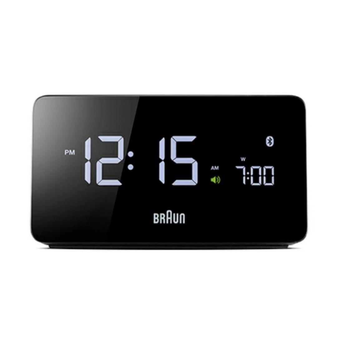 【廃盤】BRAUN BNC020BK-2 ブラック Bluetooth置時計