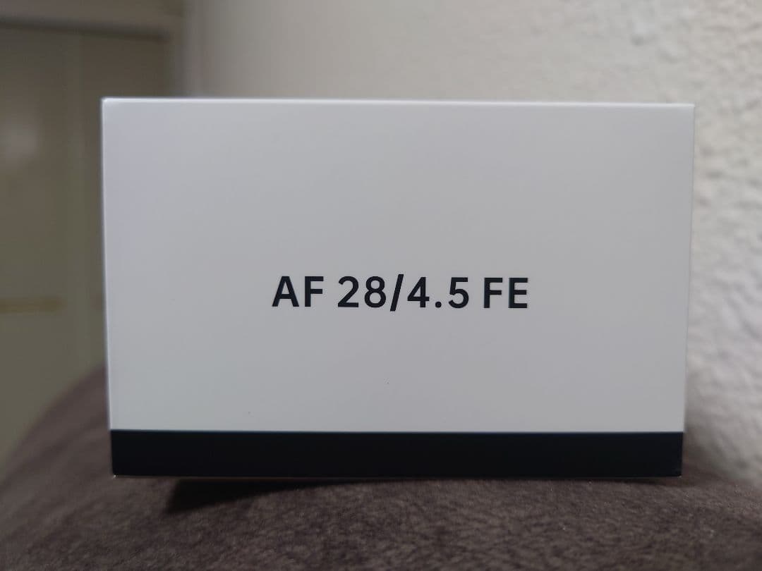 VILTROX 28mm F4.5 Eマウント【室内試撮のみ、ほぼ未使用品】