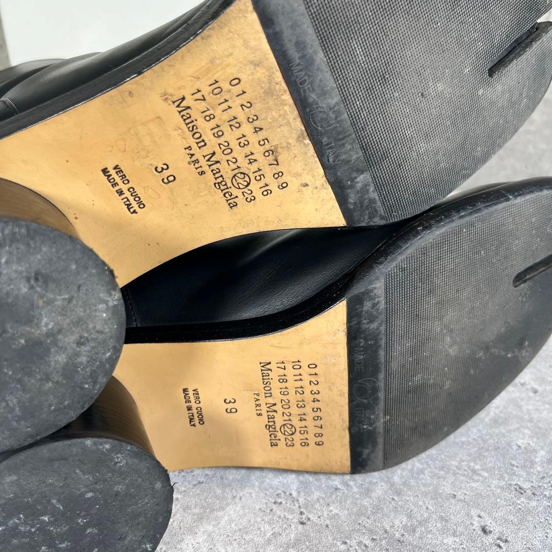 美品 Maison Margiela Tabi boots 39 ブラック