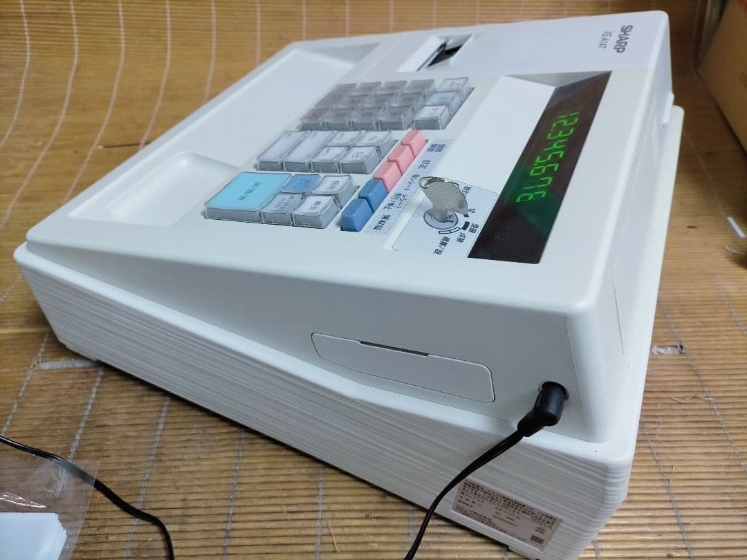 シャープレジスター　XE-A147　PC連携売上管理フル設定無料　922000