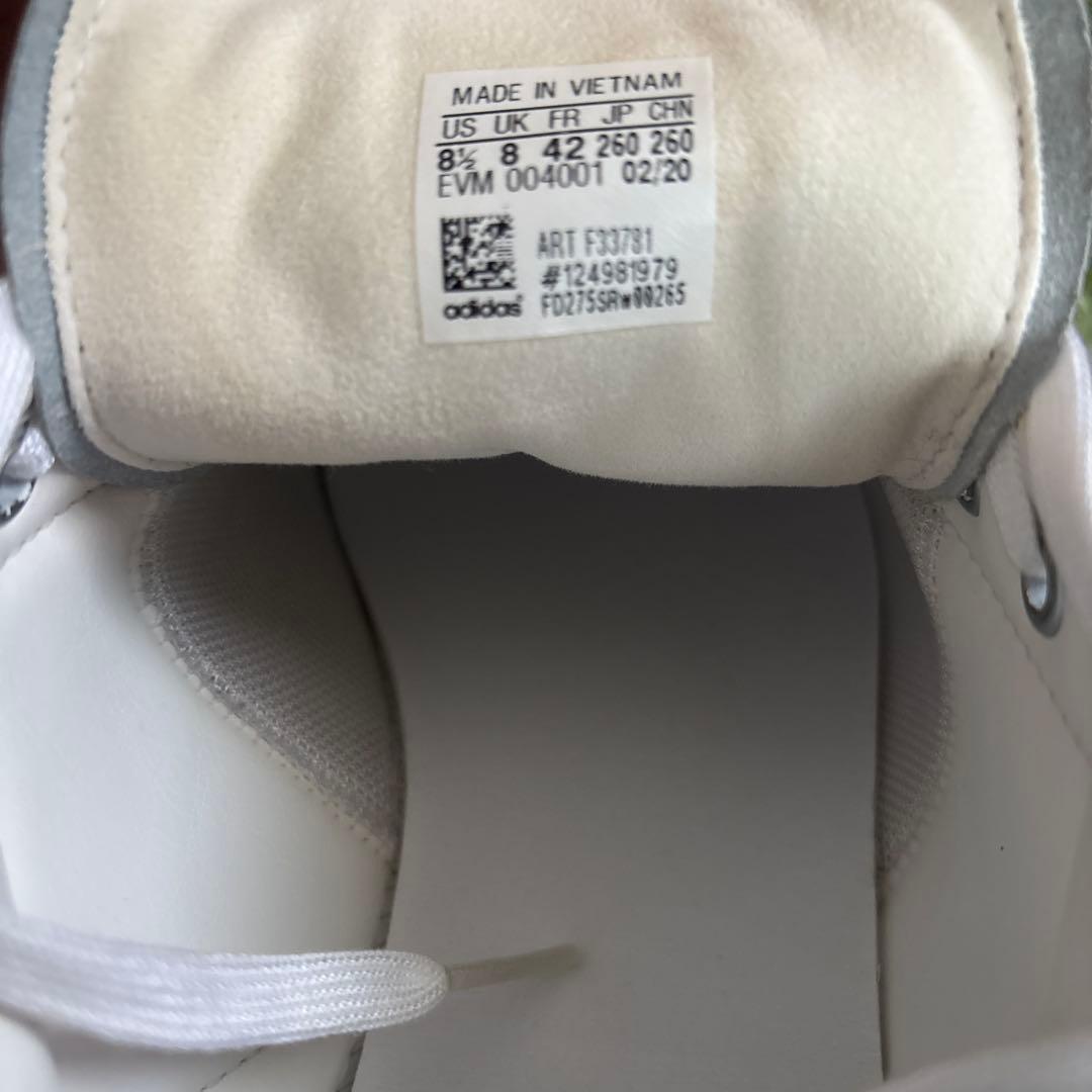 adidas ゴルフシューズ　ホワイト グリーン スニーカー