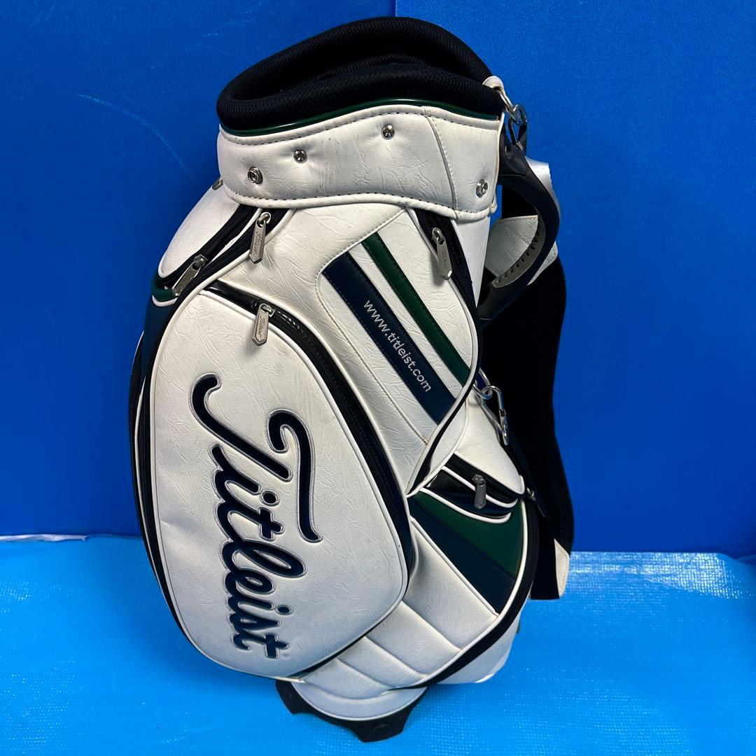 Titleist キャディバッグ ホワイト/グリーン