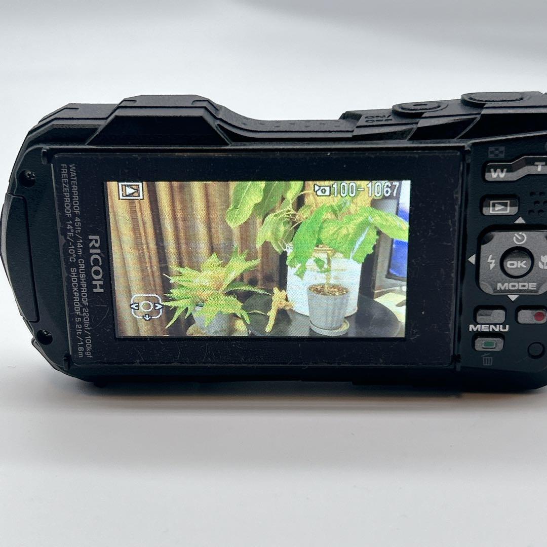 RICOH WG-40 防水デジタルカメラ ブラック