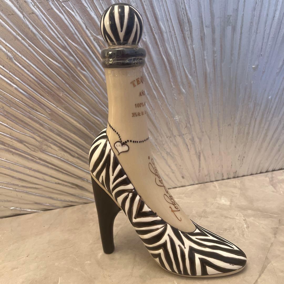 ゼブラ柄ハイヒールandバッグ型 テキーラ2本セット 完売商品 レア