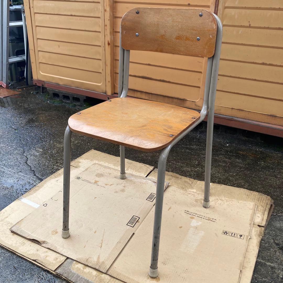 3点セット チトセ 学校 椅子 レトロ EFG