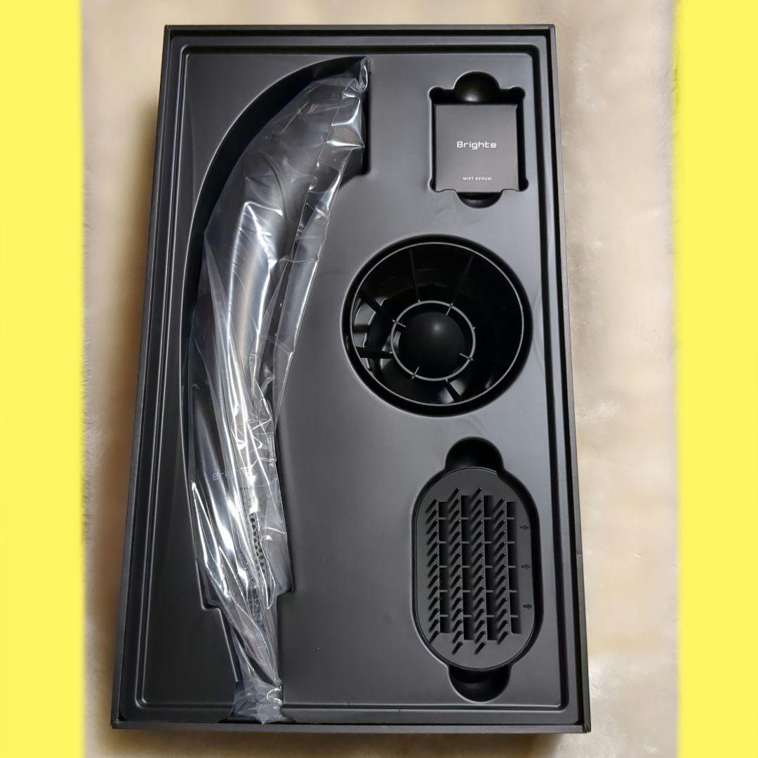 Brighte シャワードライヤー ミスト機能で髪を優しく乾かすヘアドライヤー