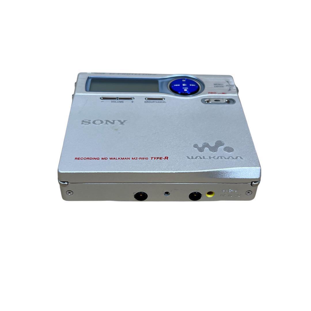 【完動品】ソニー MD ウォークマン MZ-R910 録音・再生　完動品　セット