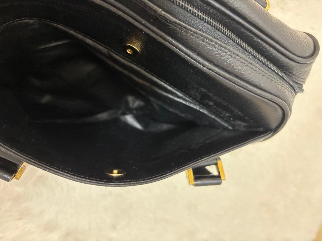 BURBERRY バーバリー バーバリーズ　ハンドバッグ ブラック　ヴィンテージ