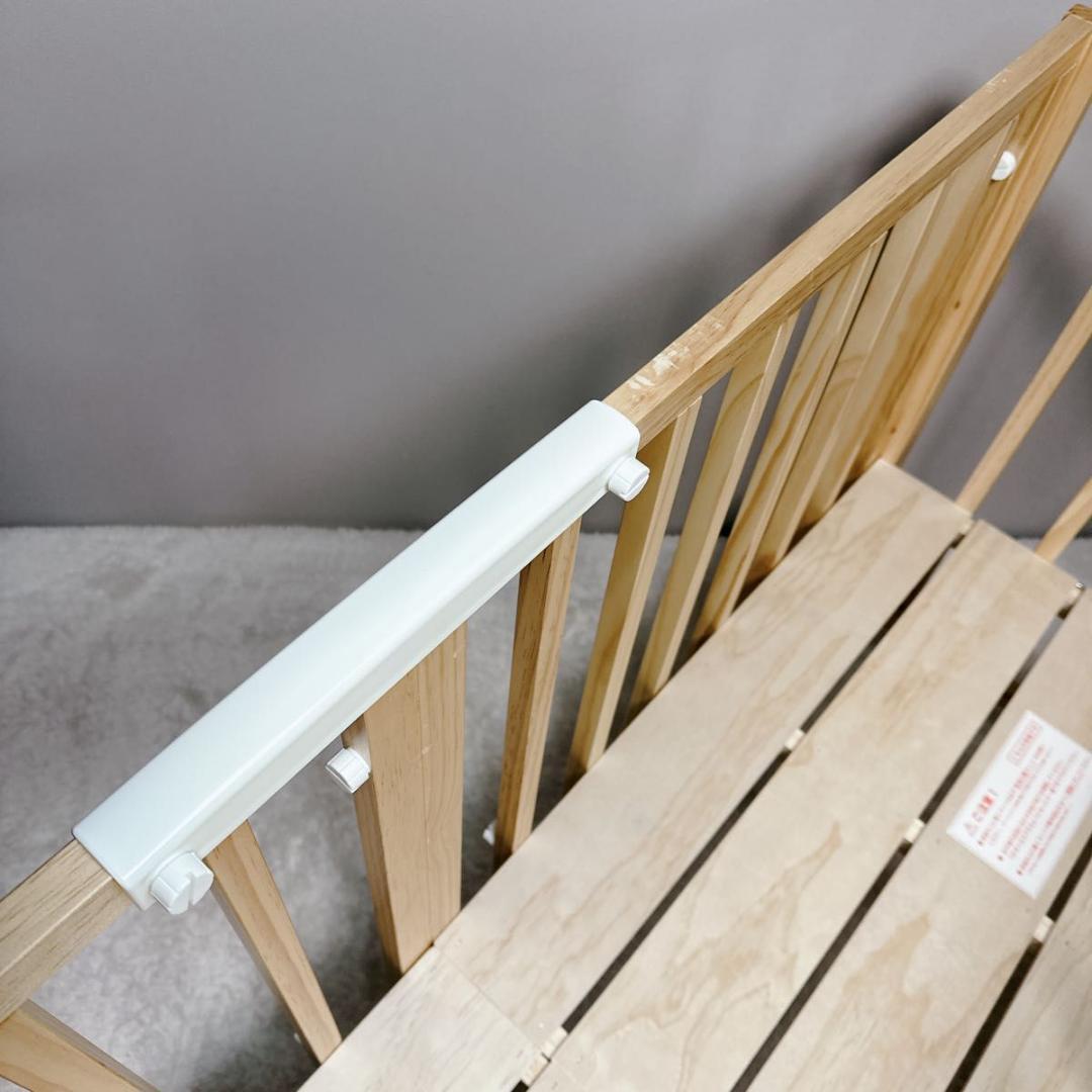 大和屋 yamatoya ベビーベッド そいねーる3 ベビーサークル NA