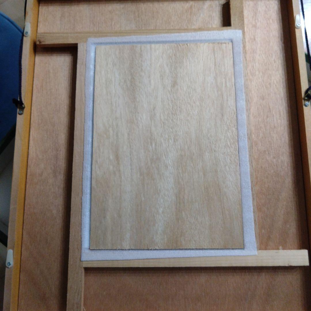 未使用品　深川製磁　有田焼陶板画　寒蘭