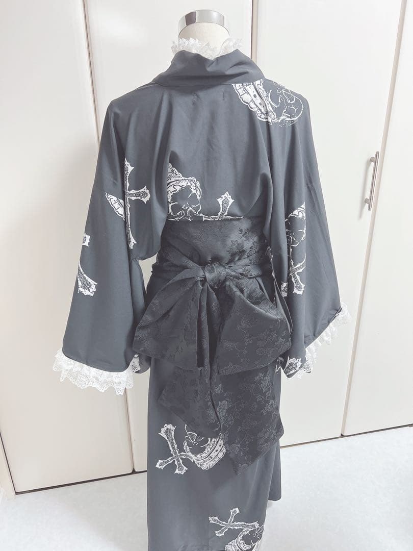 DimMoire ディムモア 浴衣 セット ブラック 黒