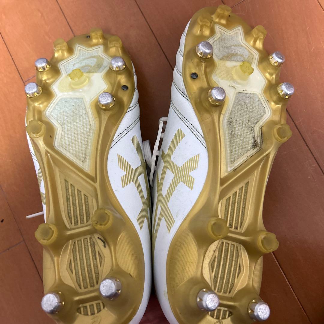 早い者勝ち！　アシックスエックスフライプロ　SG 白金モデル 翌日発送