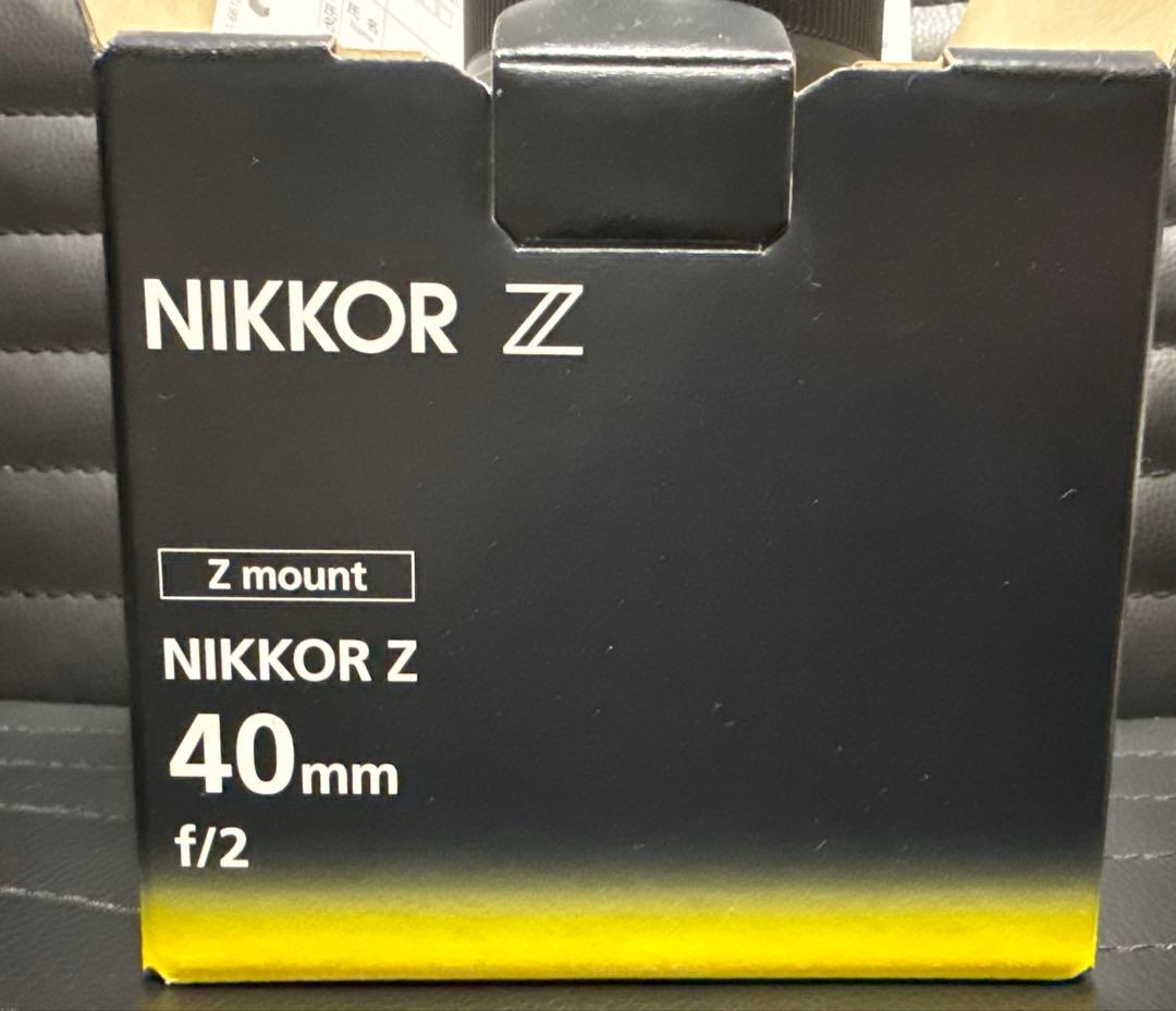 【ほぼ未使用】NIKKOR Z 40mm f/2 単焦点レンズ