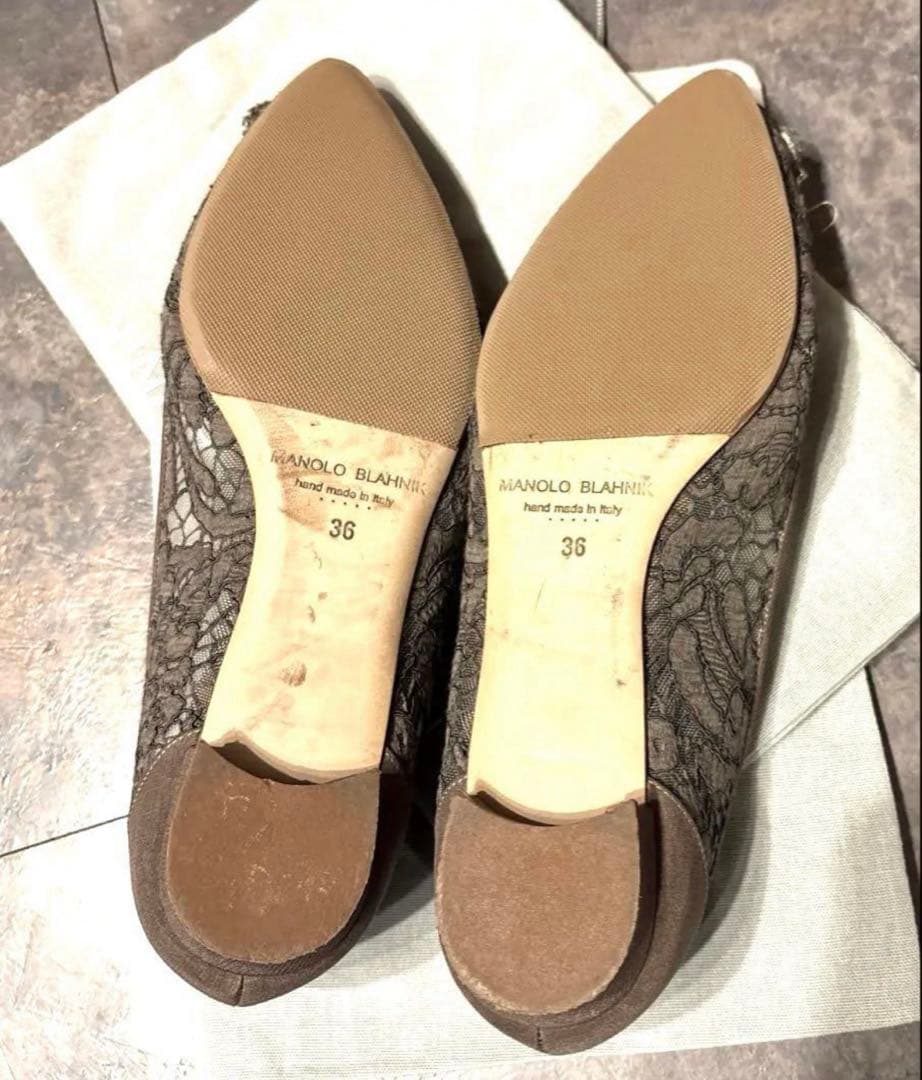 MANOLO BLAHNIKマノロブラニク◆HANGISI ハンギシ レース36