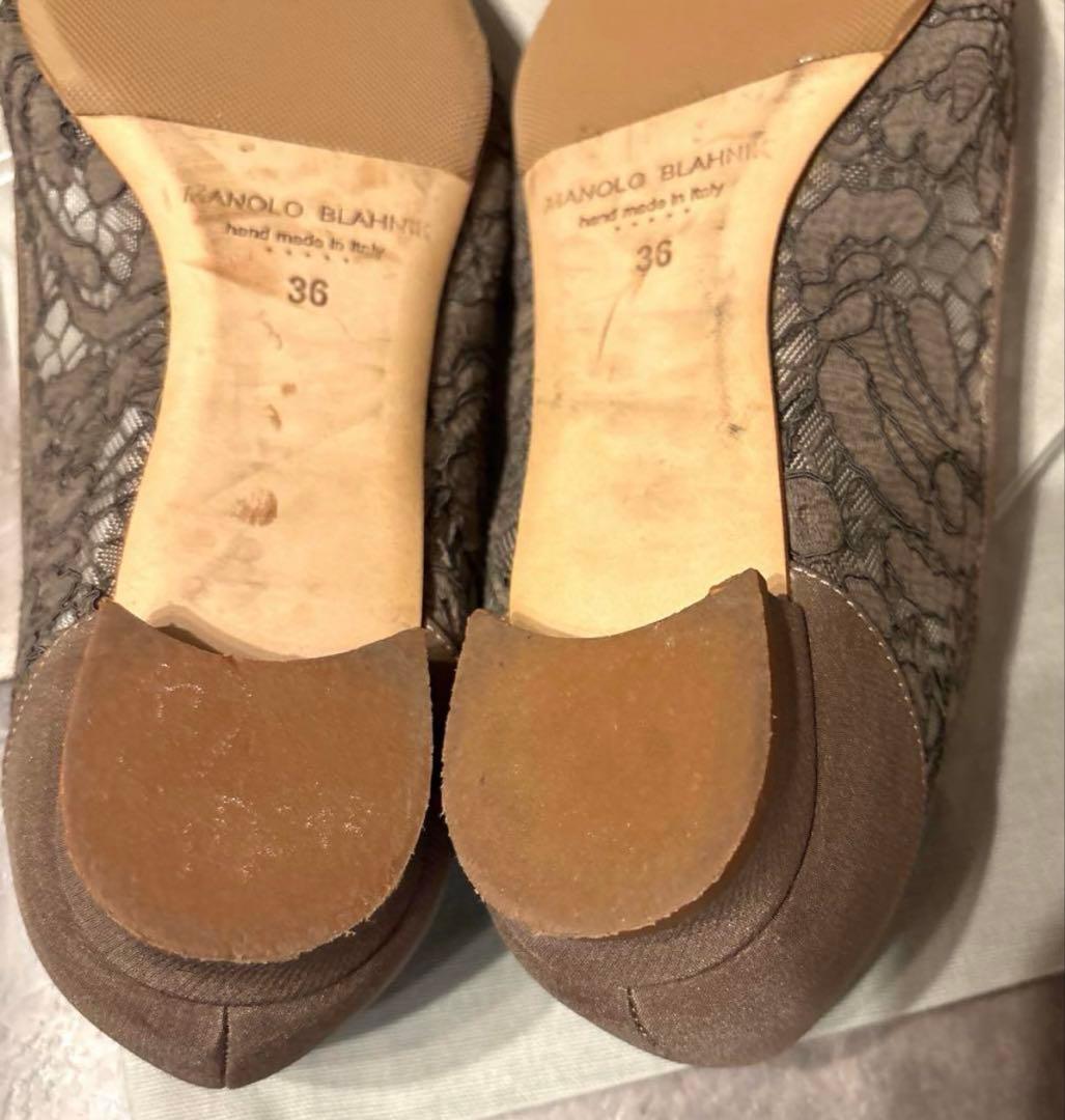MANOLO BLAHNIKマノロブラニク◆HANGISI ハンギシ レース36