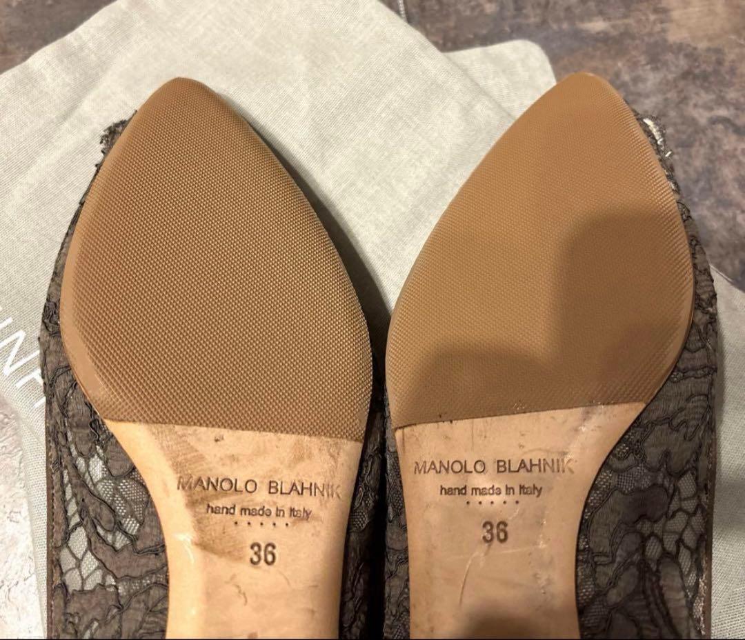 MANOLO BLAHNIKマノロブラニク◆HANGISI ハンギシ レース36