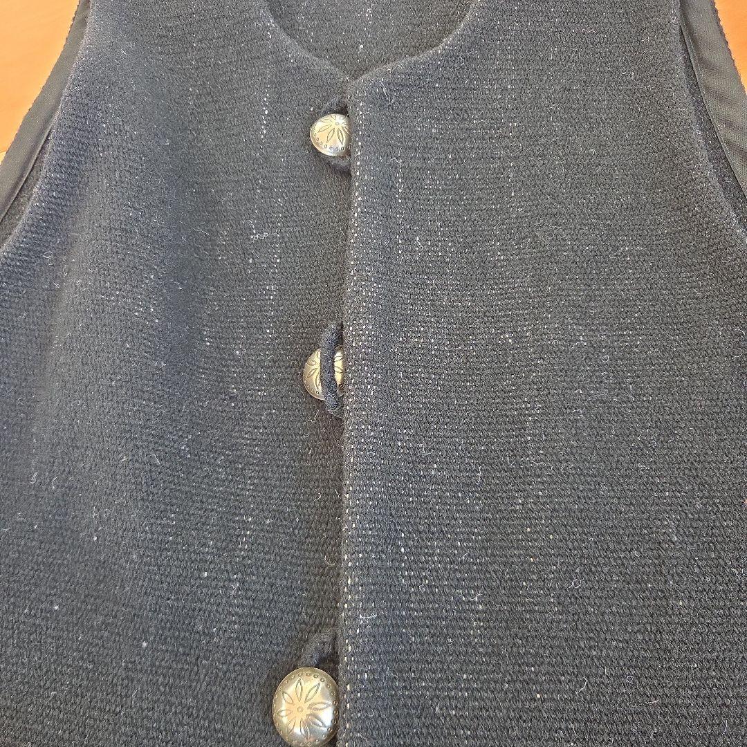 Trujillo's トルフィリオス　チマヨ　ベスト L　黒　無地