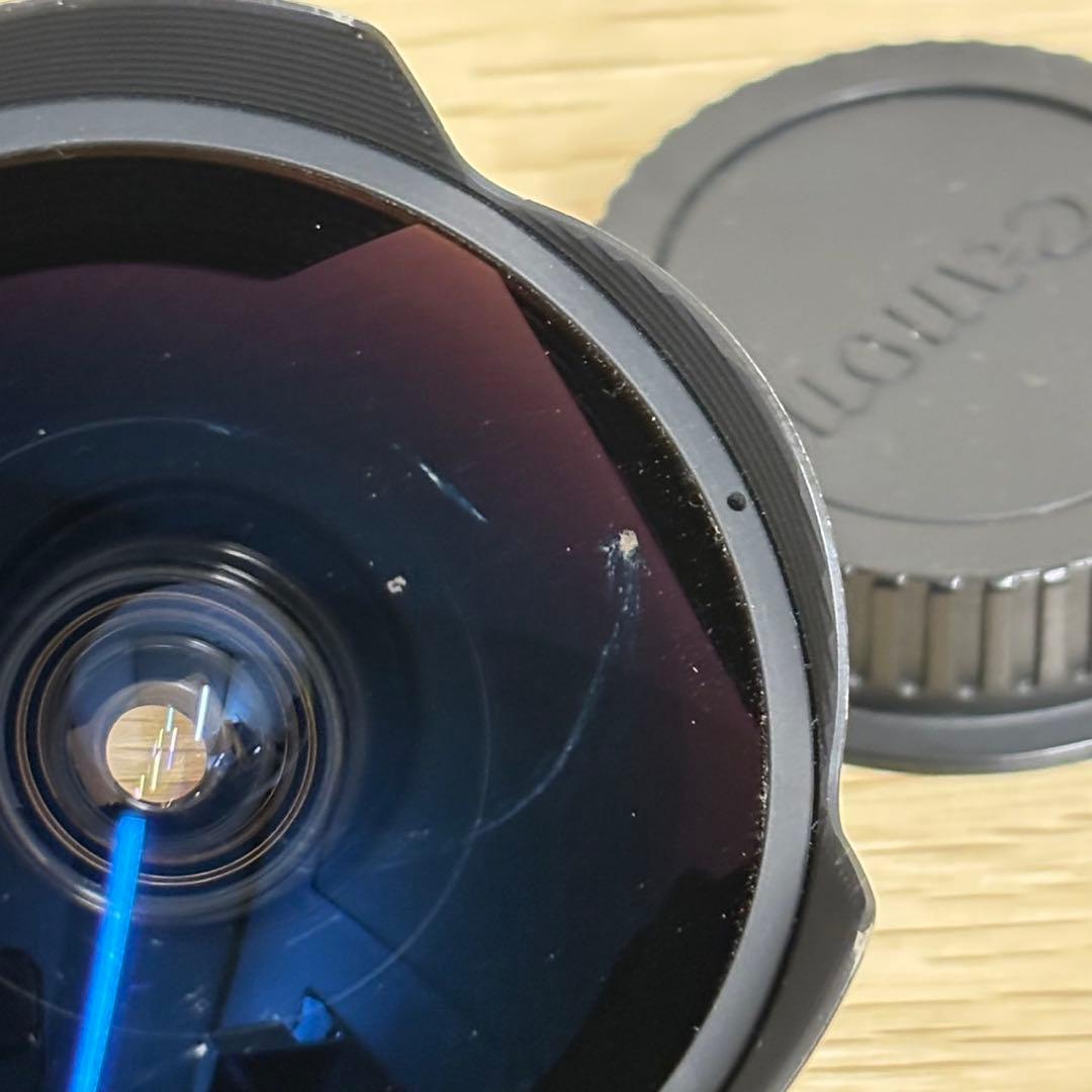 Canon EFレンズ EF15mm F2.8 fisheye フィッシュアイ