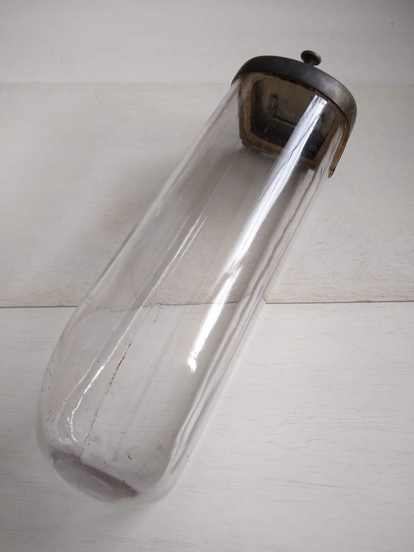 アンティーク　お菓子入れ、陳列ガラス容器、