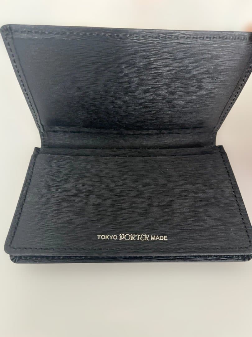 PORTER 黒 名刺入れ 東京製