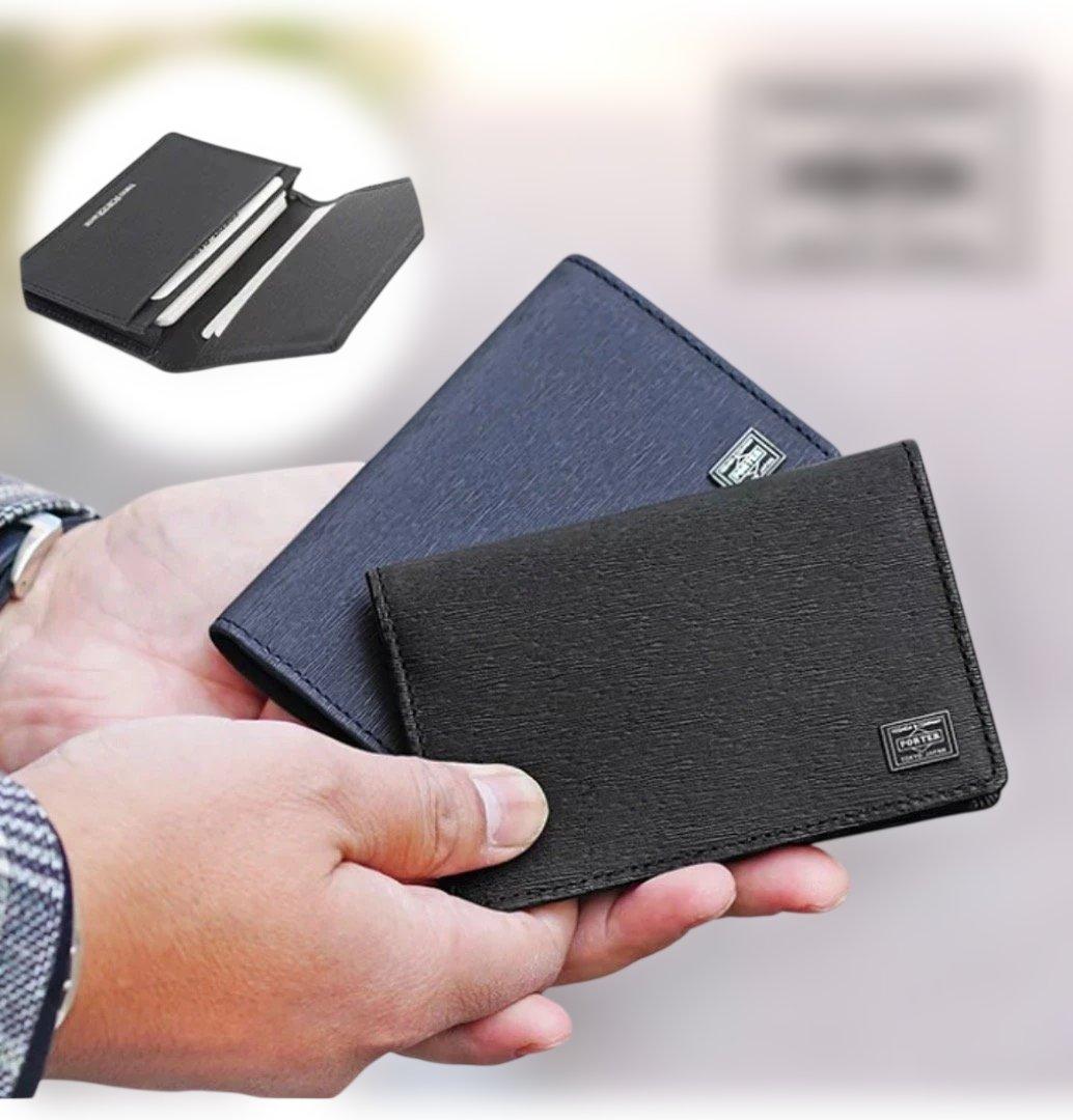 PORTER 黒 名刺入れ 東京製