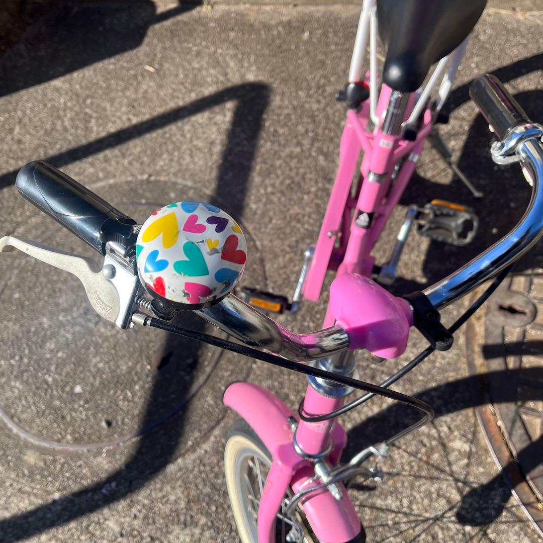 【練馬区引取り/手渡希望】16インチ　子ども用自転車（ピンク）