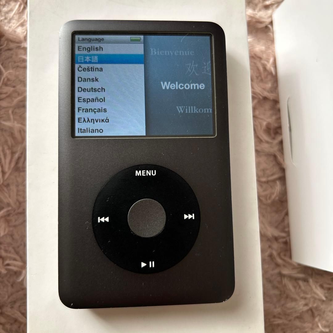 ポータブルプレーヤー Apple iPod classic 120GB MB565J/A A1238