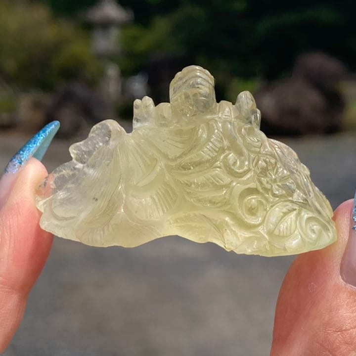 リビアングラス ガネーシャ 大