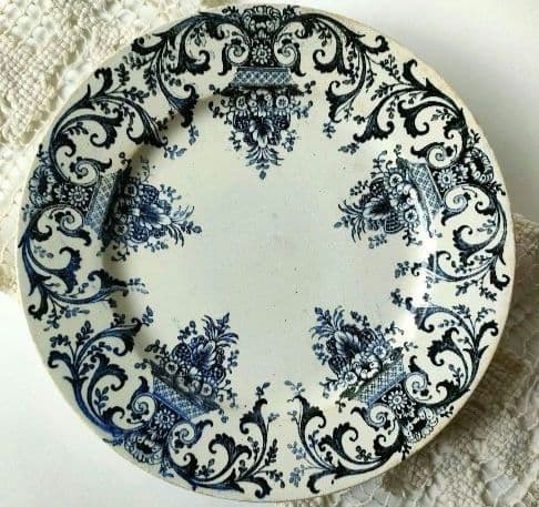 creil et montereau　コンポティエ　フランス　アンティーク