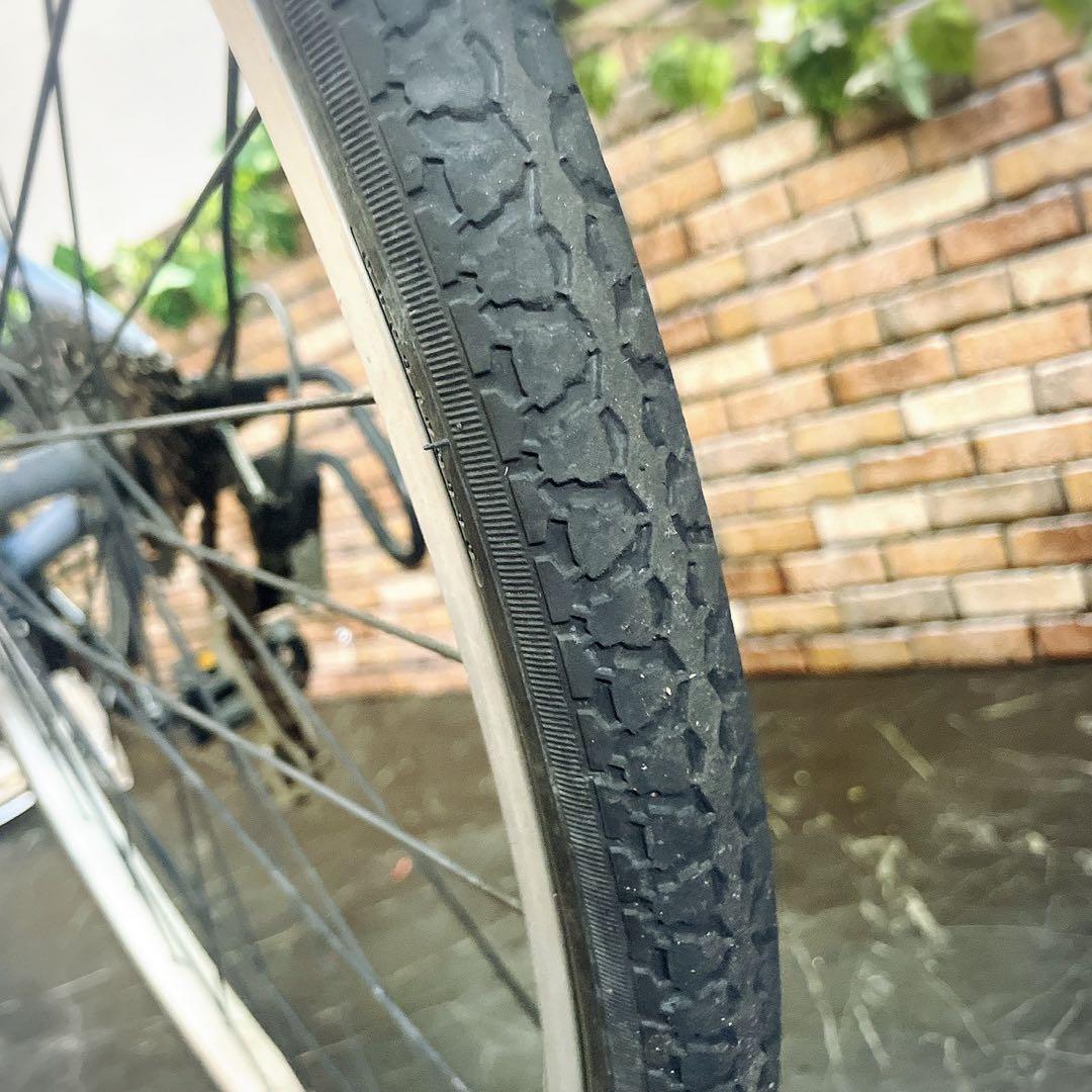 【63】一般車 シティー車 mugello ブルーグレー 27インチ