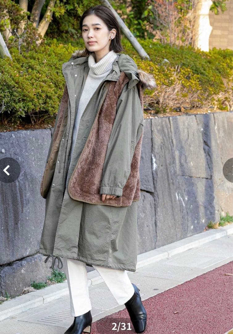 新品タグ付き53900円Gready Brilliant Ｍ６５フィールドコート