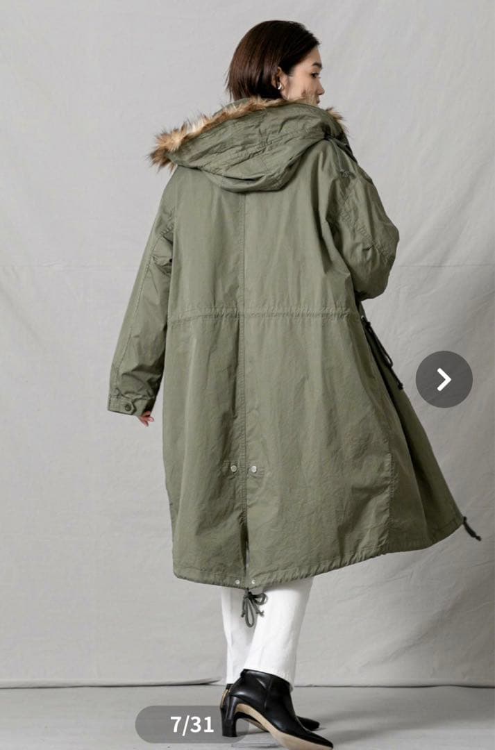 新品タグ付き53900円Gready Brilliant Ｍ６５フィールドコート