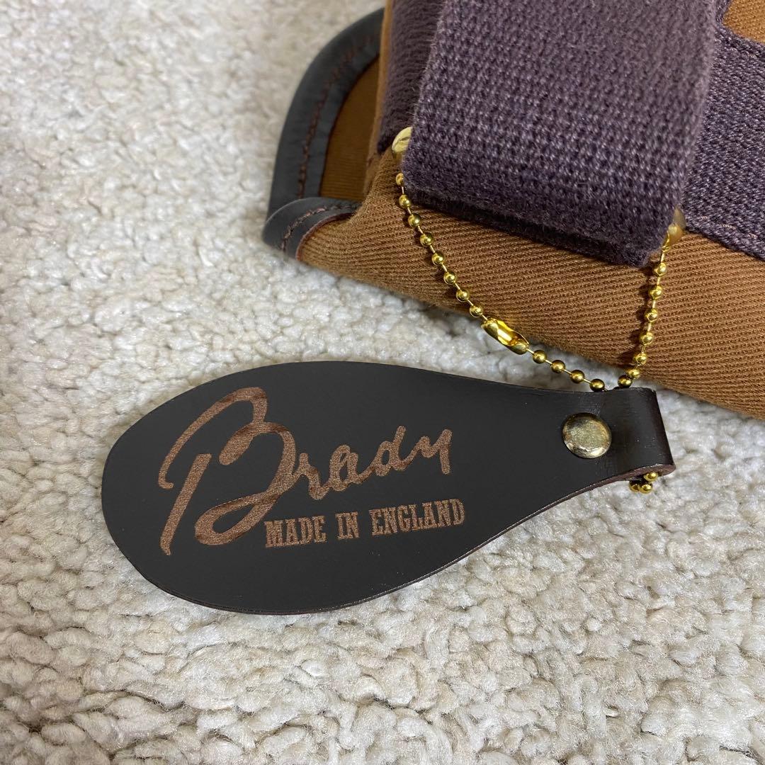 Brady ブレディ 英国製 AVON ショルダーバッグ コットン 牛革