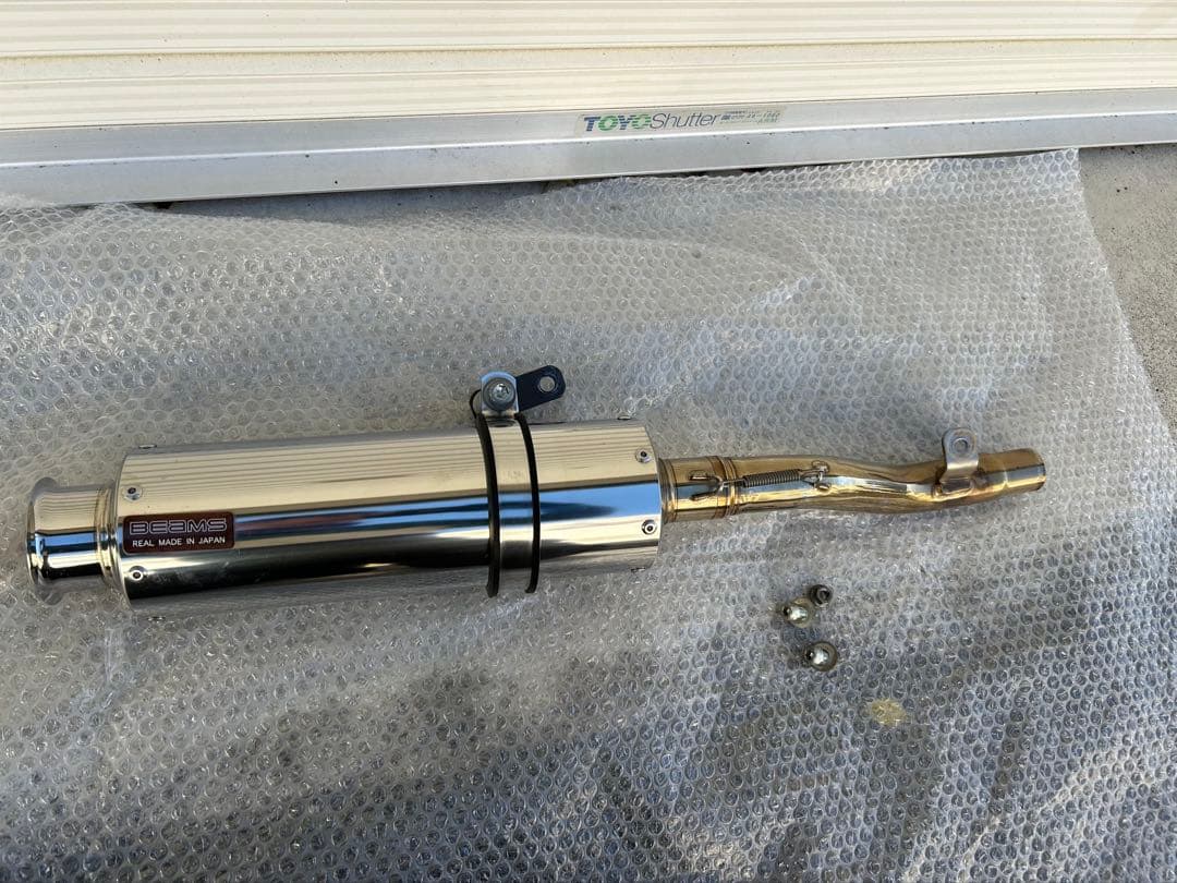 ヤマハセロー250 JBK-DG17J ビームス　スリップオンマフラー中古