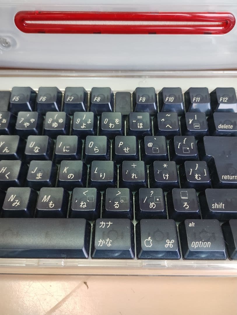 【初期iMac】 iMac DV G3 ルビー スケルトン　通電OK