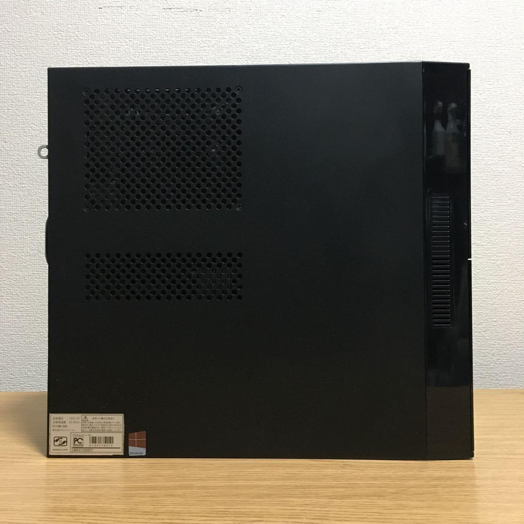 MOUSE Win11 SSD&HDD デスクトップPC 23.8'IPSモニタ