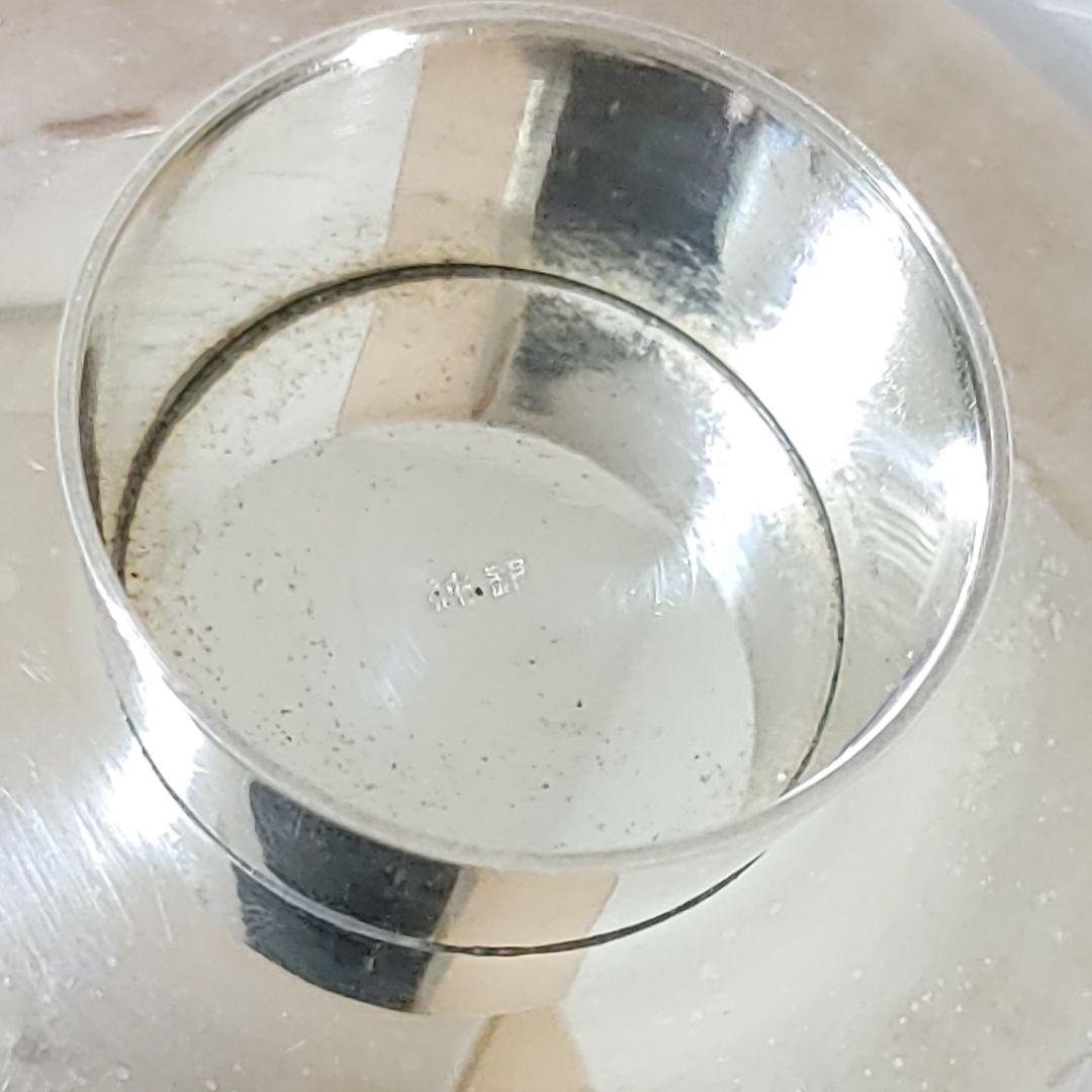 【本日限定価格 2/11】 純銀 銀杯 SV1000 約60g 純銀製 銀盃