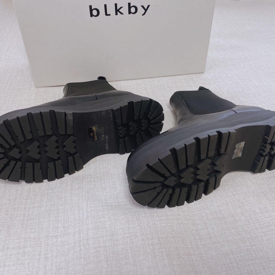 【専用箱付】BLACK BY MOUSSY side gore boots