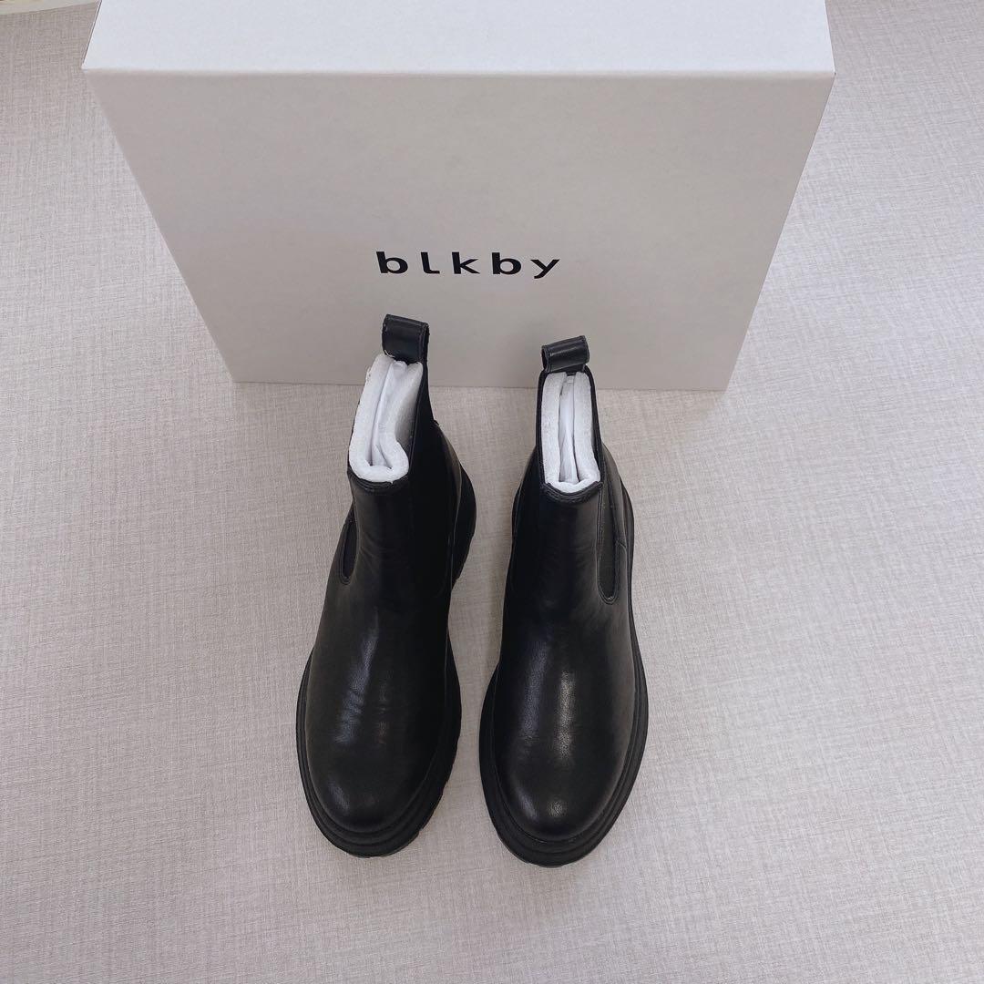 【専用箱付】BLACK BY MOUSSY side gore boots