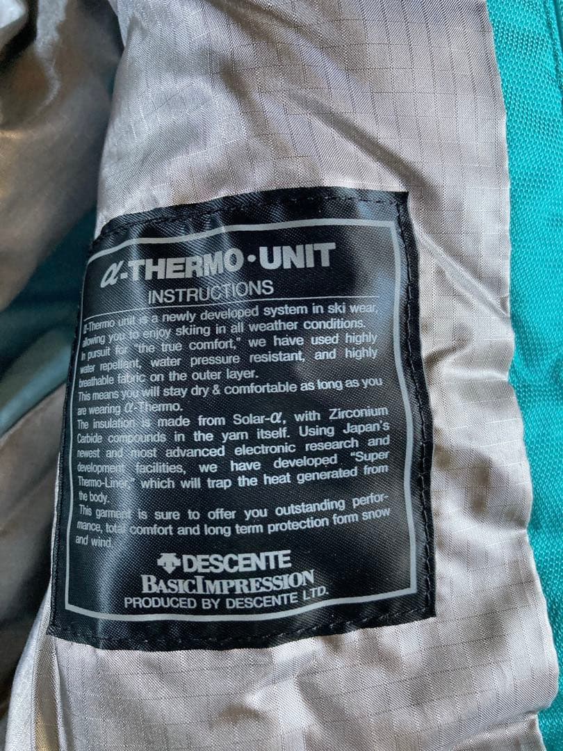 DESCENTE デサント　スキーウェア 上下セット マルチカラー