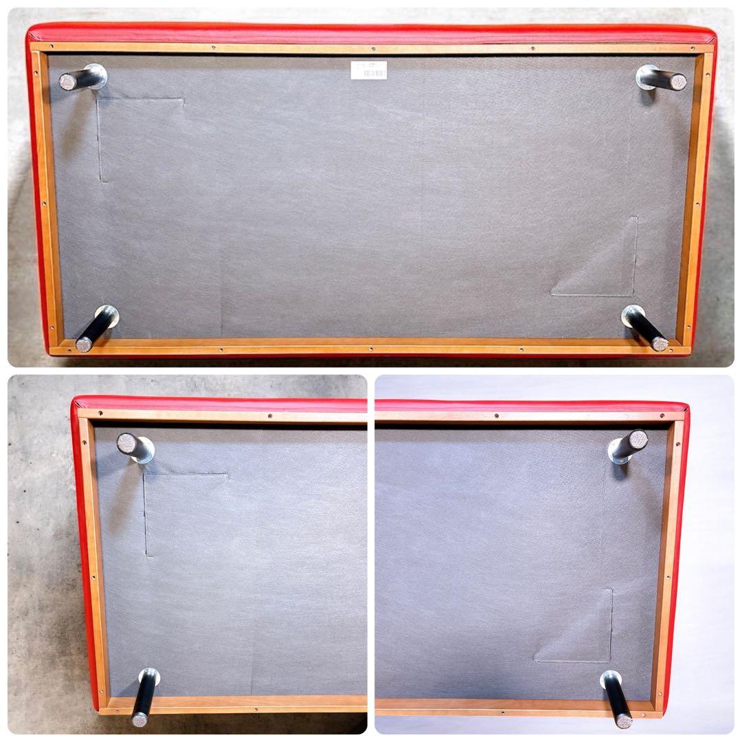 【良品】 マルイチセーリング 生活製作所 グラード ウッドベースM 2人掛ソファ