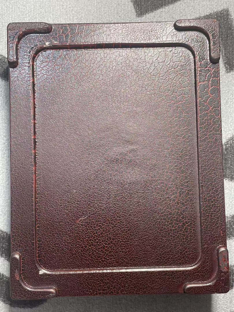 中国美術品　古硯箱硯台墨台　乾隆十八年「三希堂」銘　アンティーク硯箱硯台　希少品